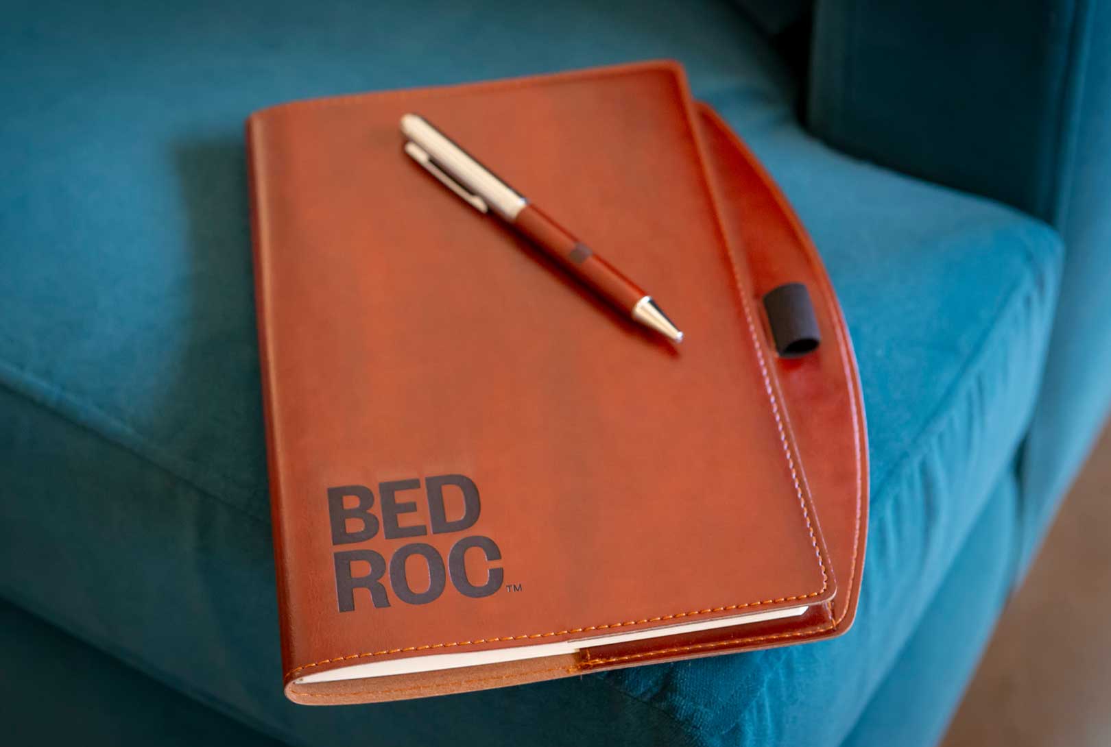 A Bedroc Brown Leather Journal