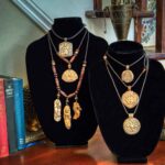 NashVegas Hippie Custom handcrafted Necklaces with pendants made from India antique jewelry dies