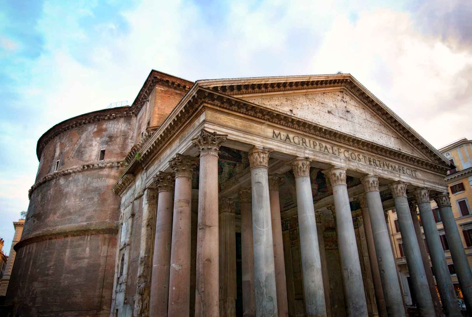 The Pantheon In Rome Italy