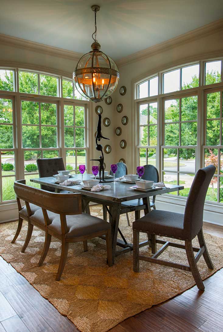 An Elegant Dining Room Design In A Nashville Home