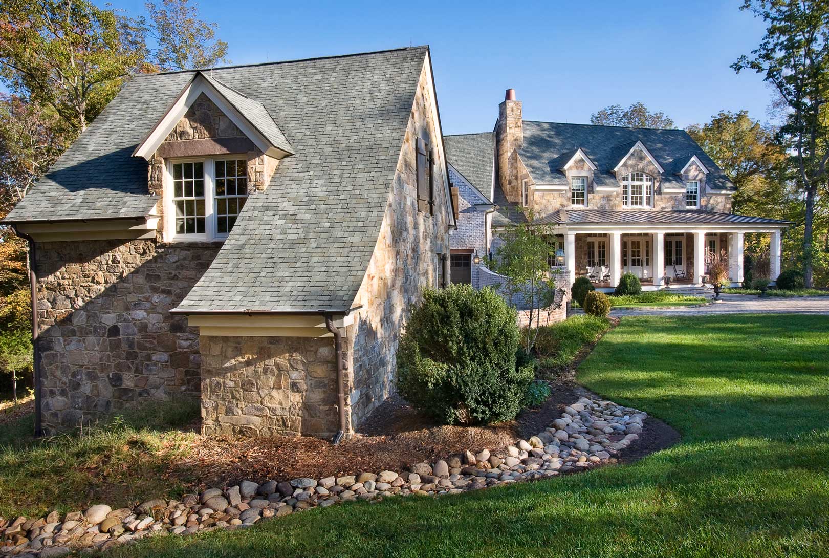 A Stone House Designed By Architect Brad Norris