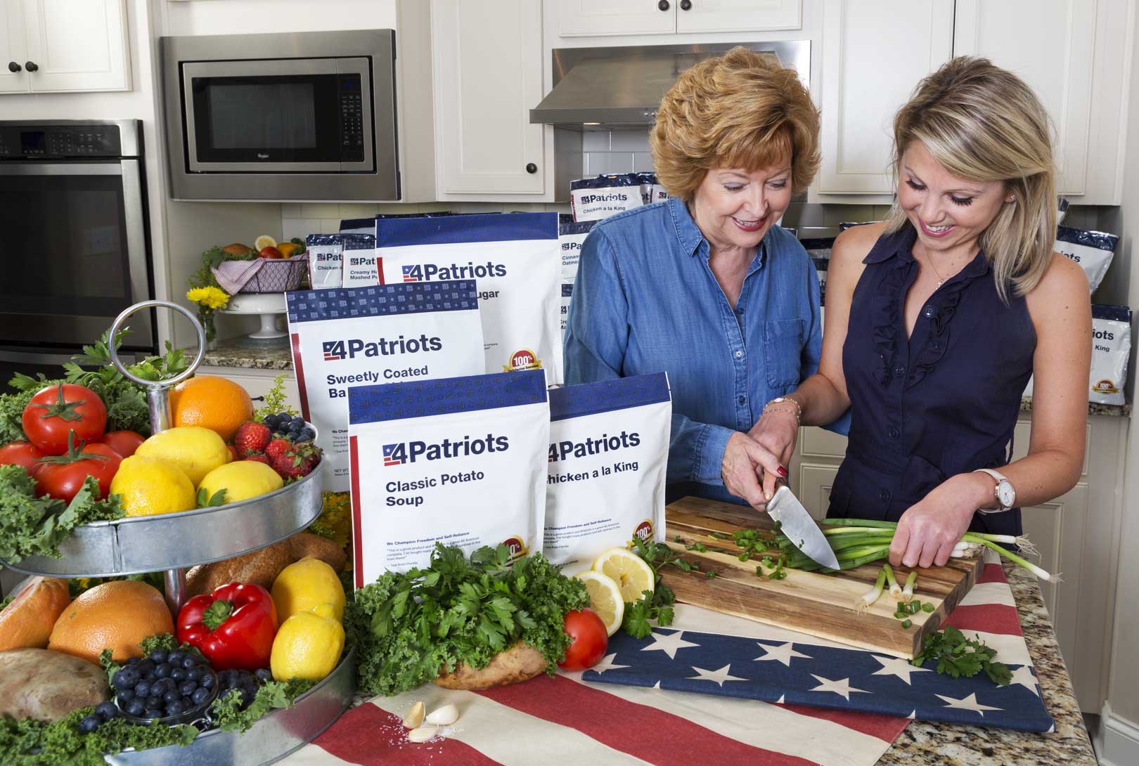 Advertising Photography Of Dried Packaged Food For 4Patriots